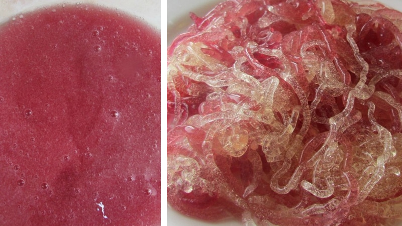 Make boba like juice noodles juice noodles