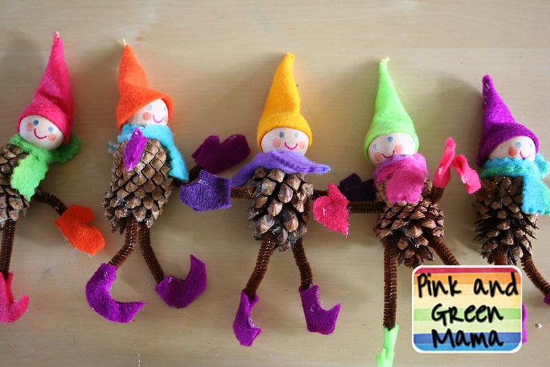 Pine Cone Elf On The Shelf