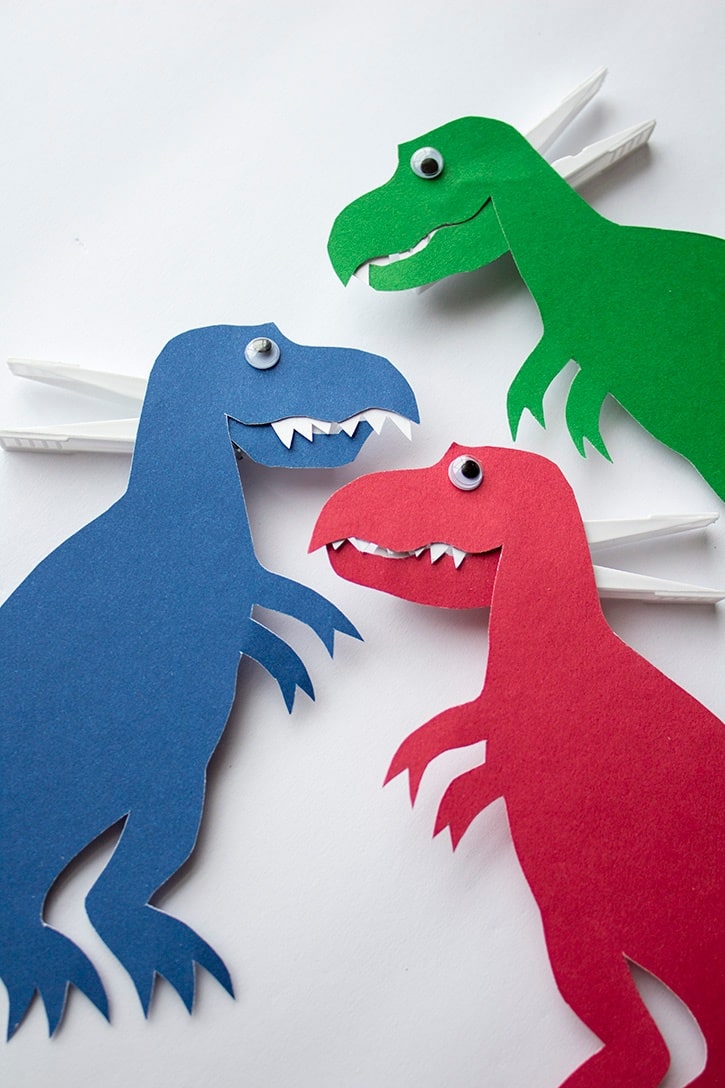 Chomping Paper T-rex