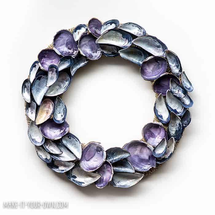 Beachy Christmas Wreath