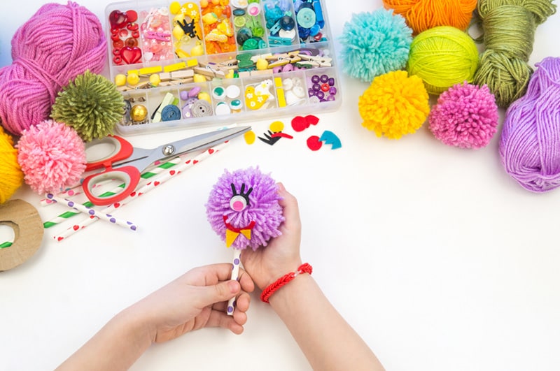 Pom Pom Crafts For Kids