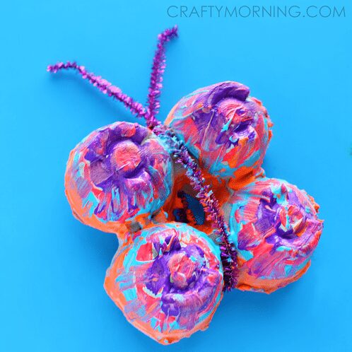 Butterfly Egg Carton Craft