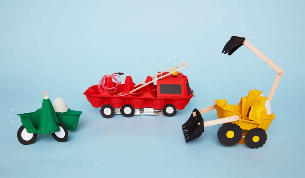 Cars And Trucks And Egg Cartons That Go