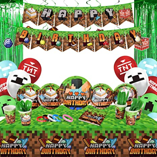 Minecraft Party Supply Pack