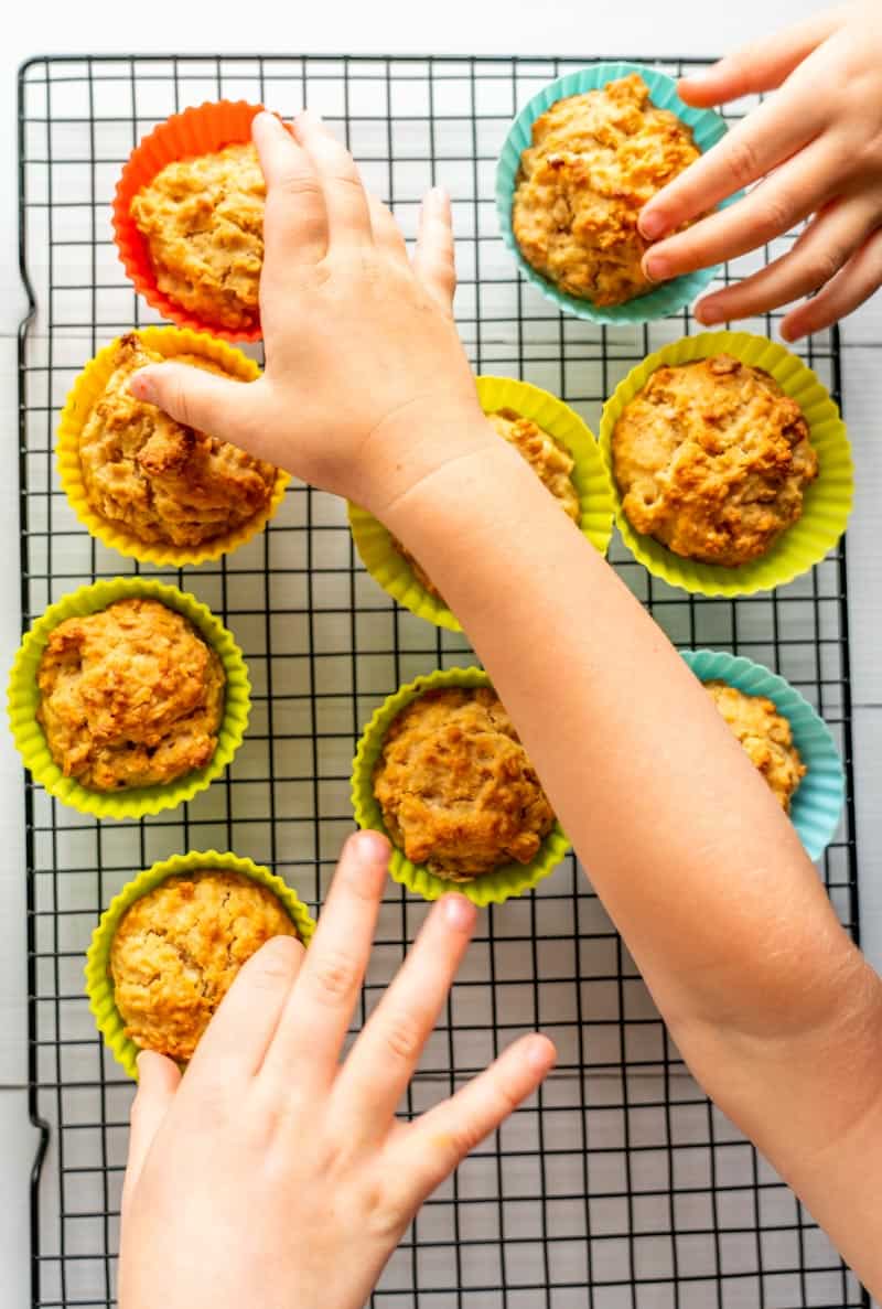 Apple Oat Muffins