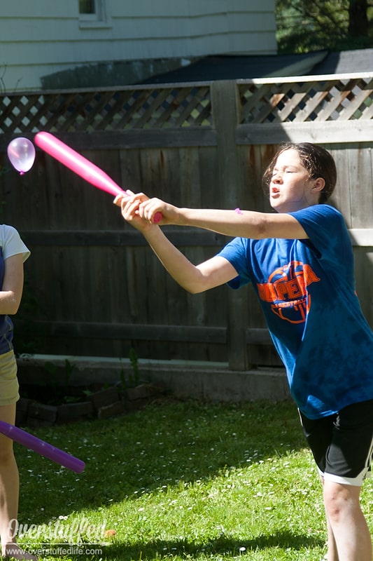 Baseball With Water Balloons