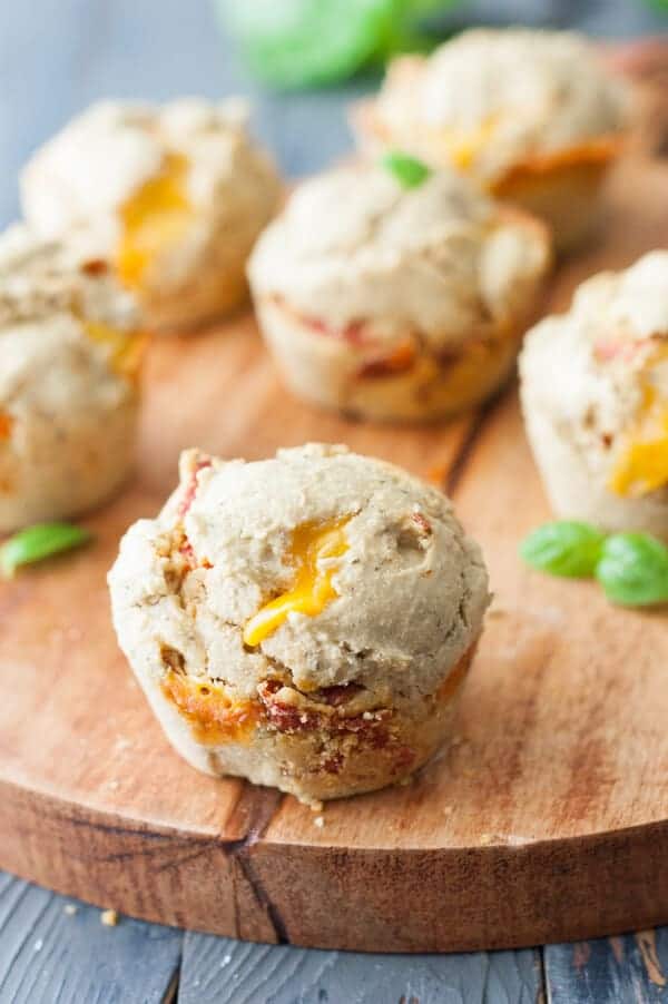 Cheesy Pizza Muffins