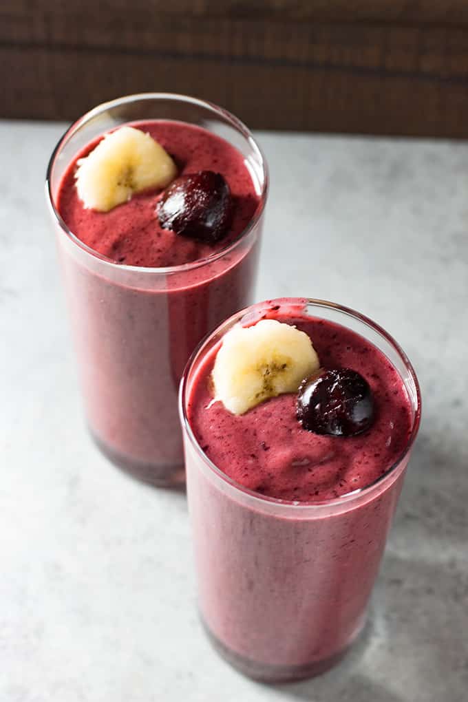 Cherry Banana Smoothie