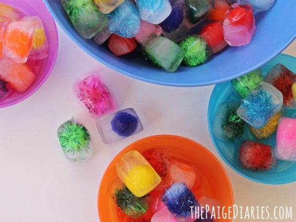 Chilly Pom Pom Ice Cubes