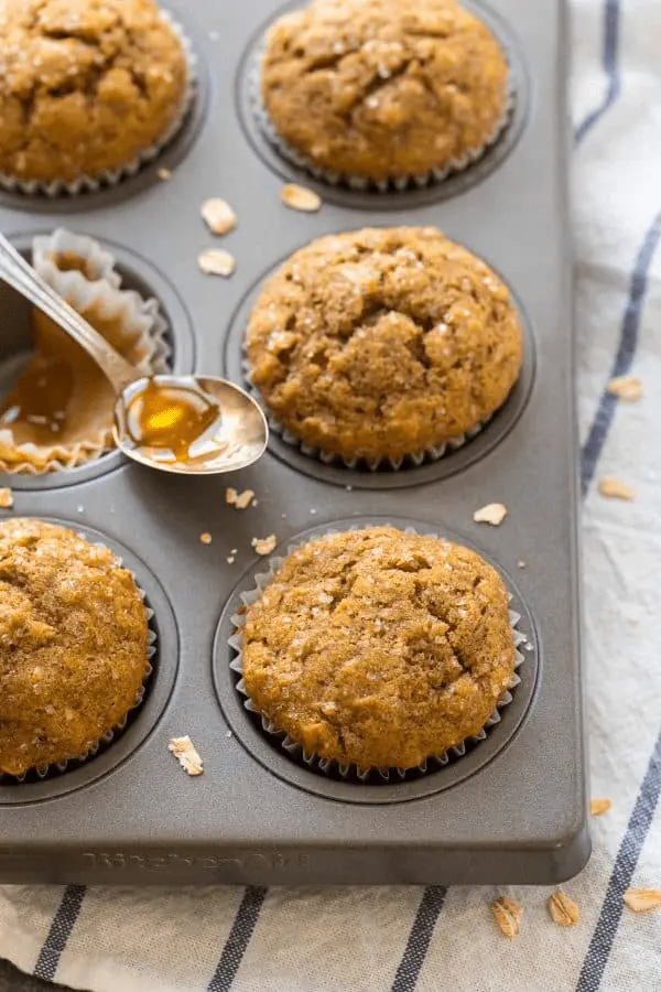 Oatmeal Applesauce Muffins