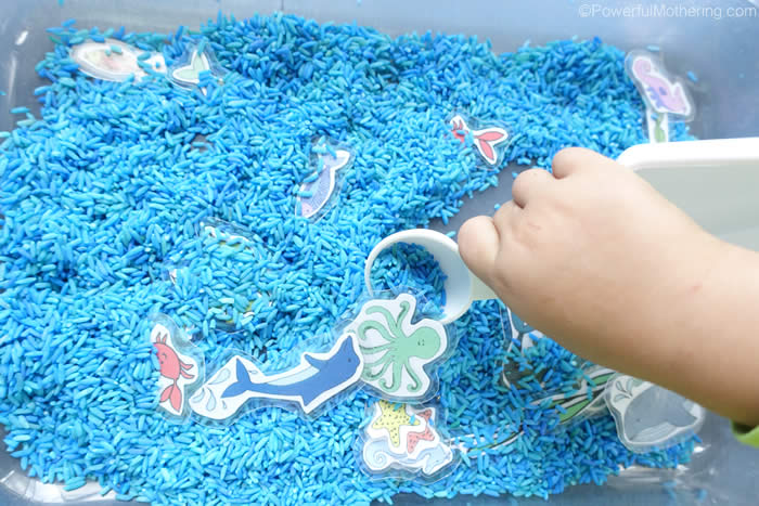 Ocean Sensory Bin