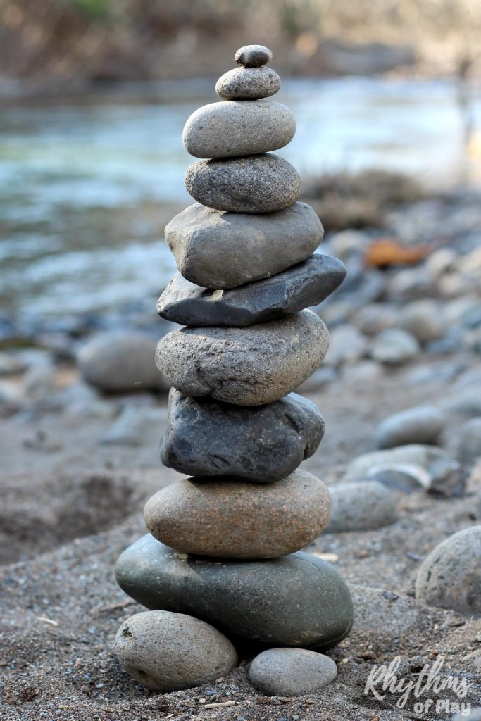 Stacked Rock Towers