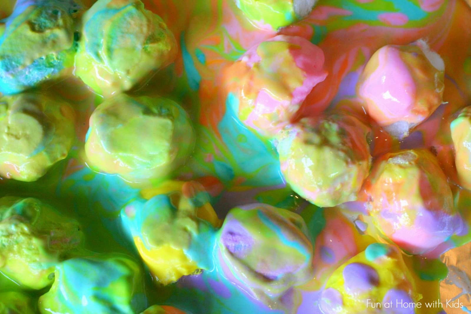 cotton ball egg shells