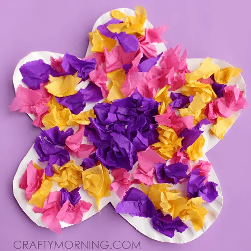 Easy Tissue Paper Flowers