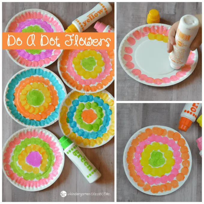 Flowers With Do-a-Dot Markers