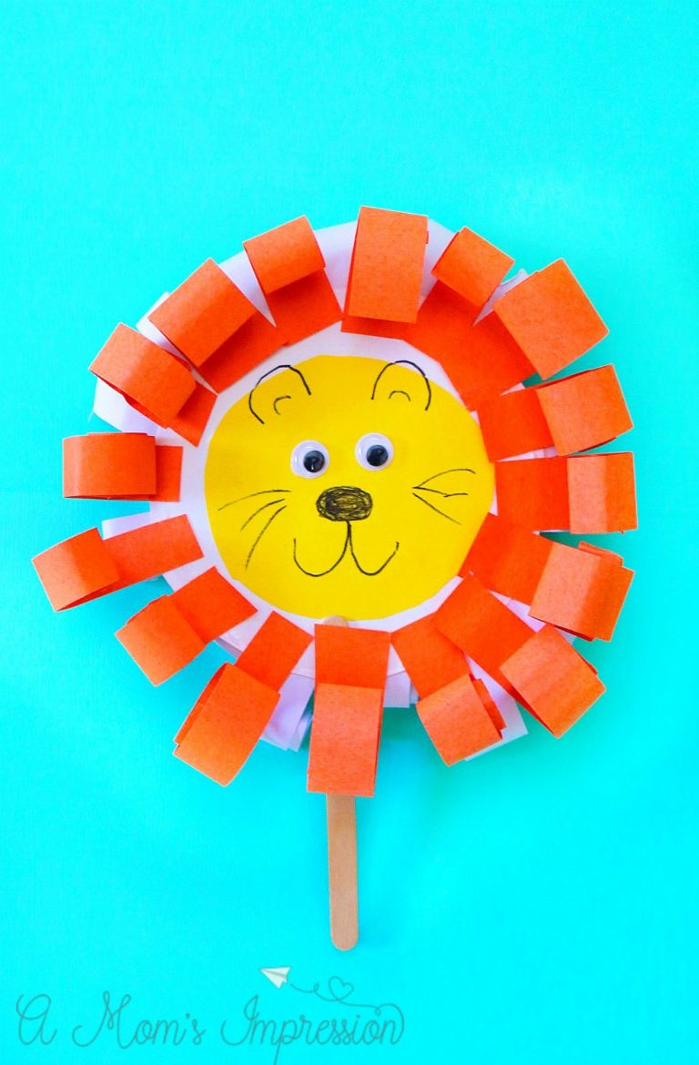 March Paper Plate Craft Idea