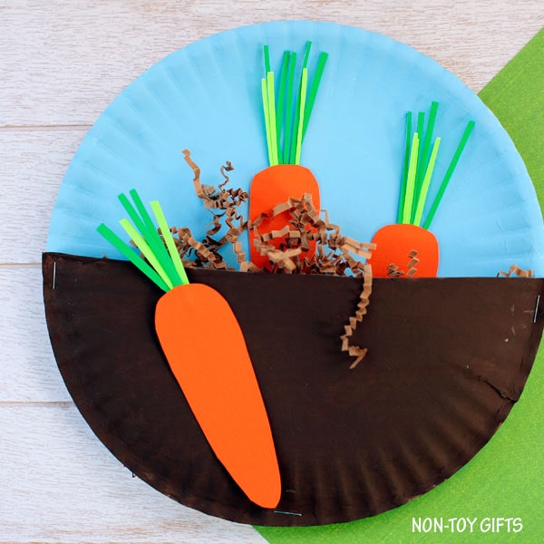 Paper Carrot Garden
