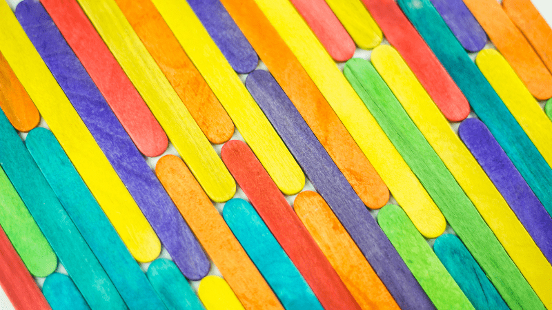 Sweets Plastic Lollipop Sticks PURPLE lollies Food Safe Crafts 