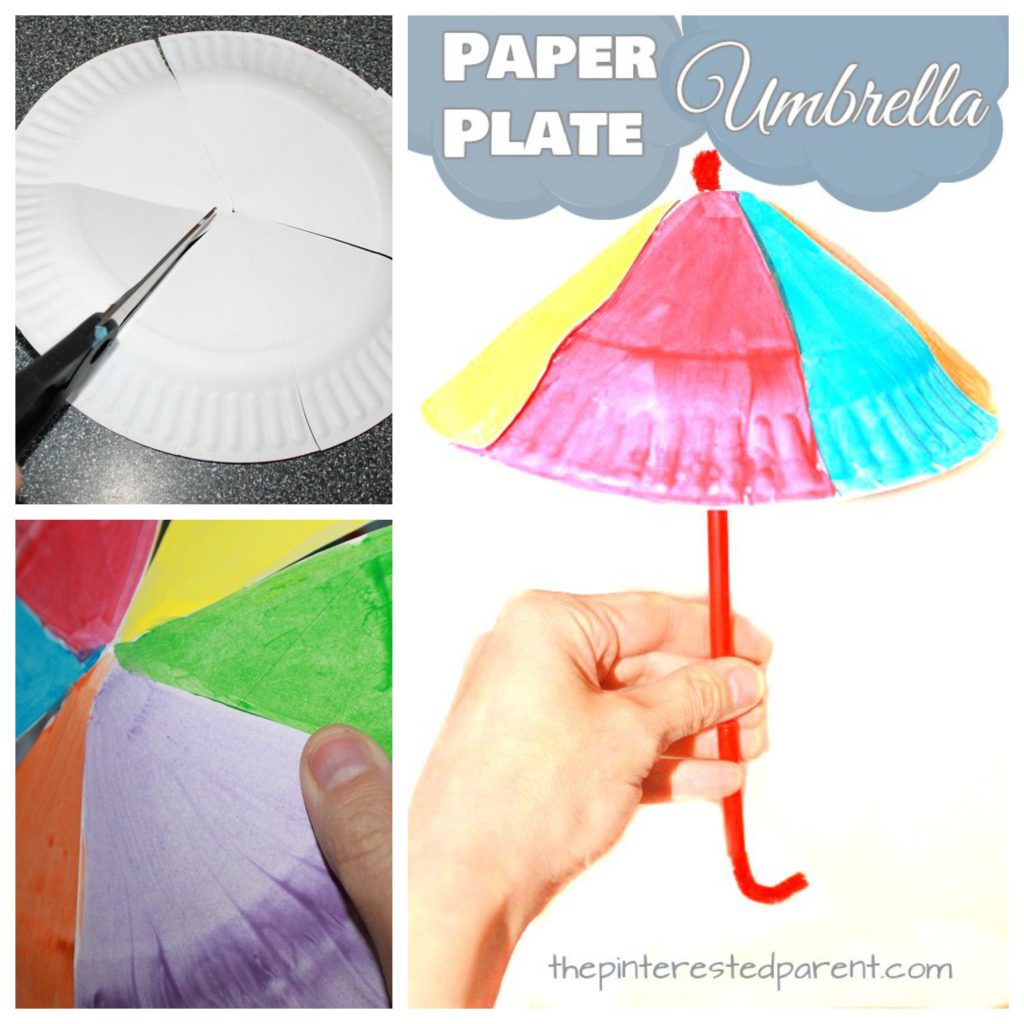 Rainy Day Umbrella Craft