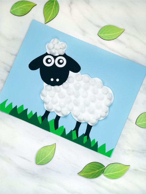 Soft And Fuzzy Sheep Craft