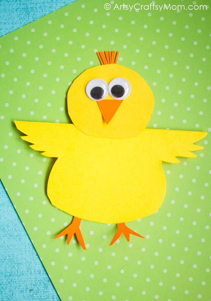 Spring Chick Paper Craft