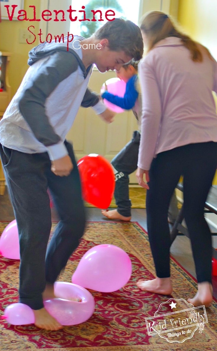 Balloon Pop Valentine Scrabble