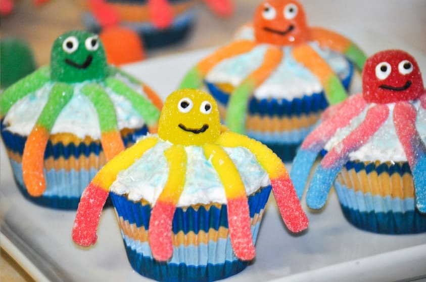 Octopus’s Cupcake In The Shade