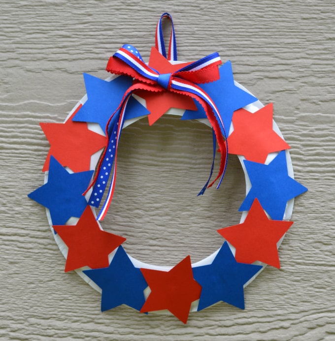 Fourth Of July Wreath