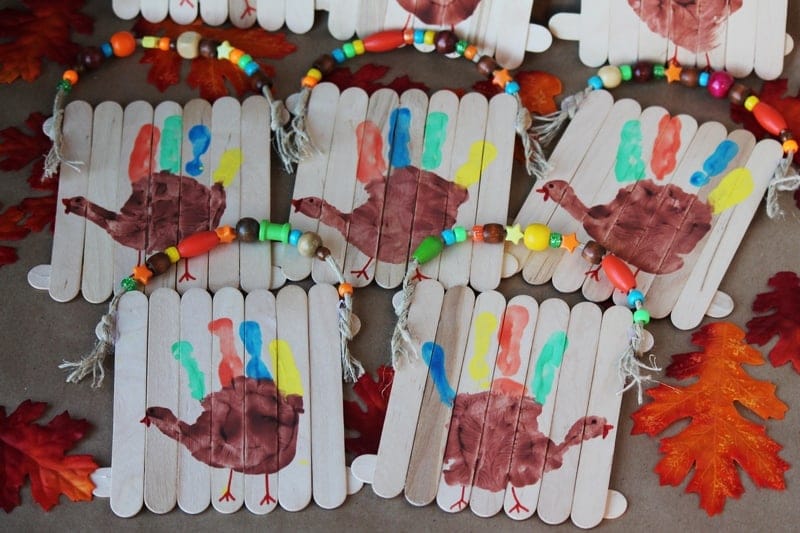 Popsicle Stick Turkey Gate