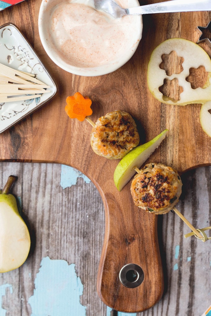 Apple Chicken Meatballs