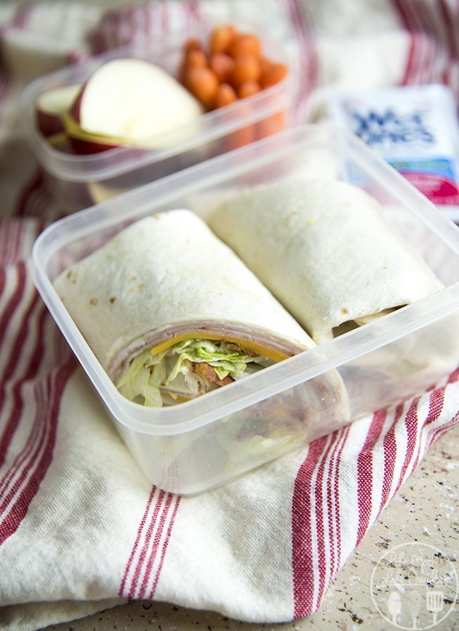 Bacon Turkey Wraps