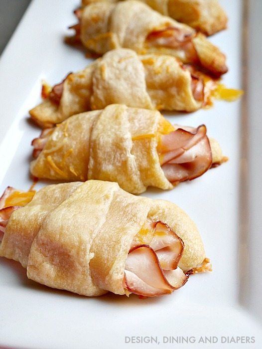 Cheesy Turkey Crescents