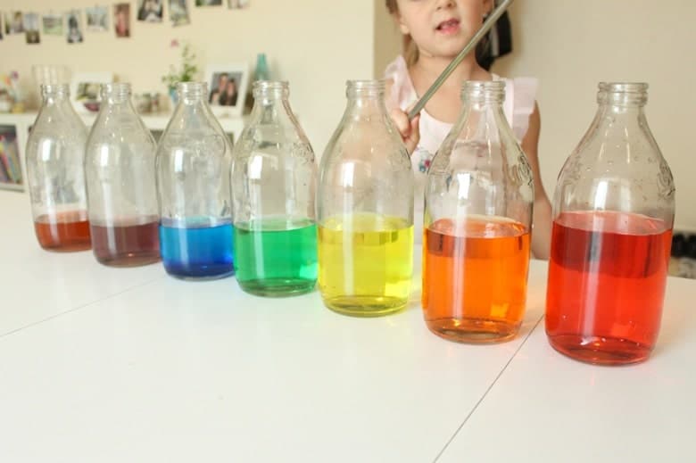 Colorful Water Xylophone