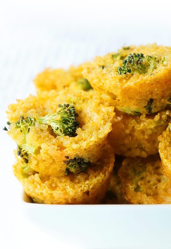Gluten-free Cheesy Broccoli Cups
