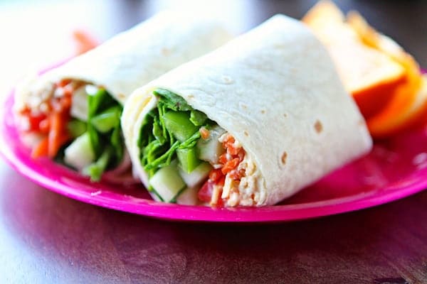 Healthy Veggie Wraps