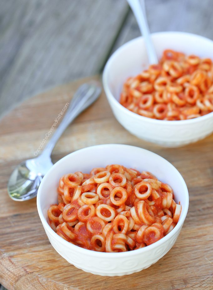 Homemade Anellini Pasta Bowl