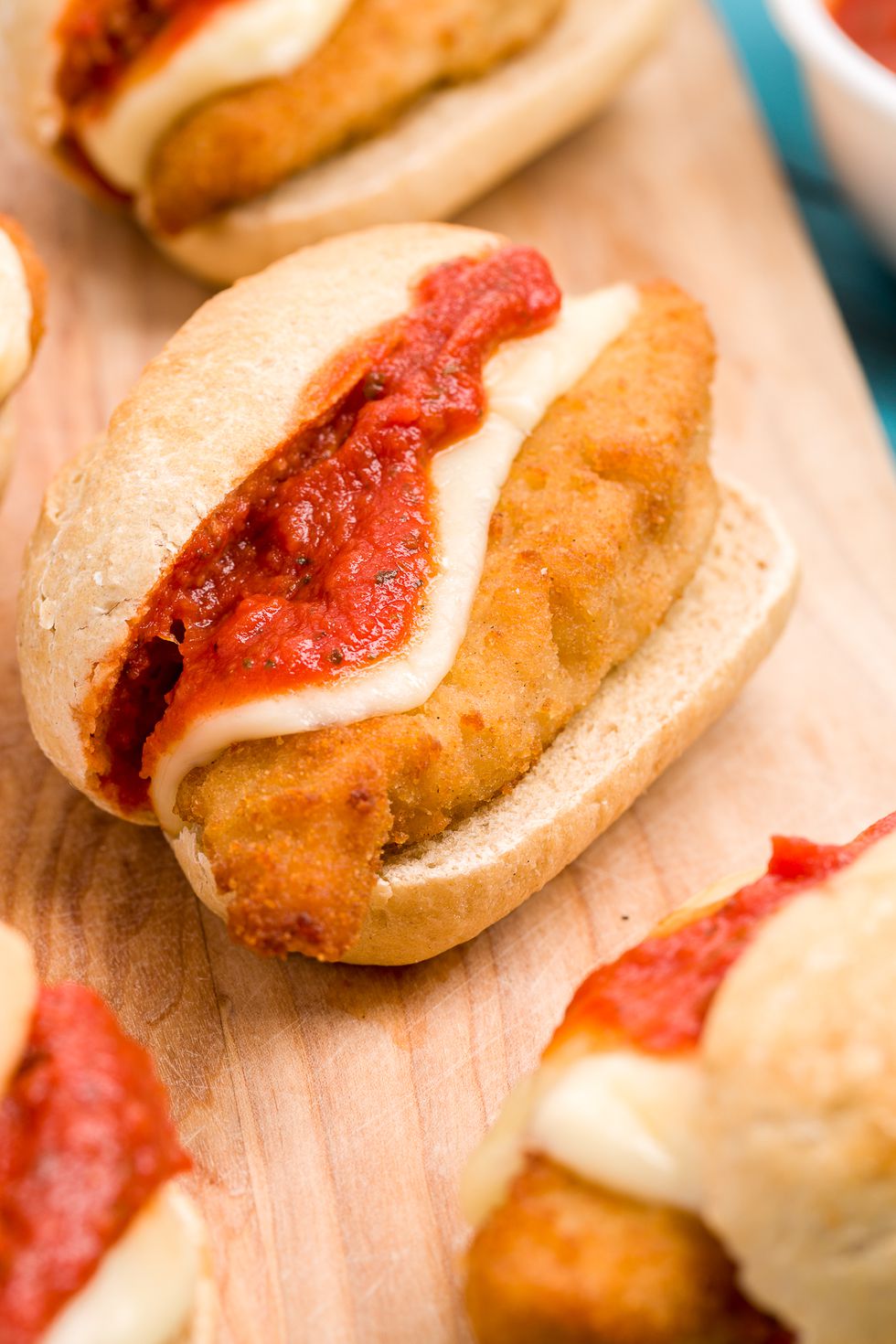 Mini Chicken Parmesan Sliders