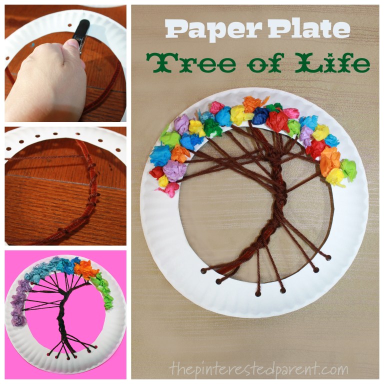 Paper And Yarn Tree