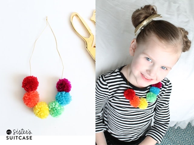 Pom Pom Rainbow Accessories