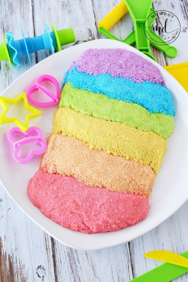 Rainbow Kinetic Sand