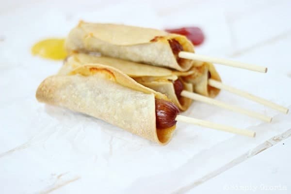 Tortilla Corn Dogs