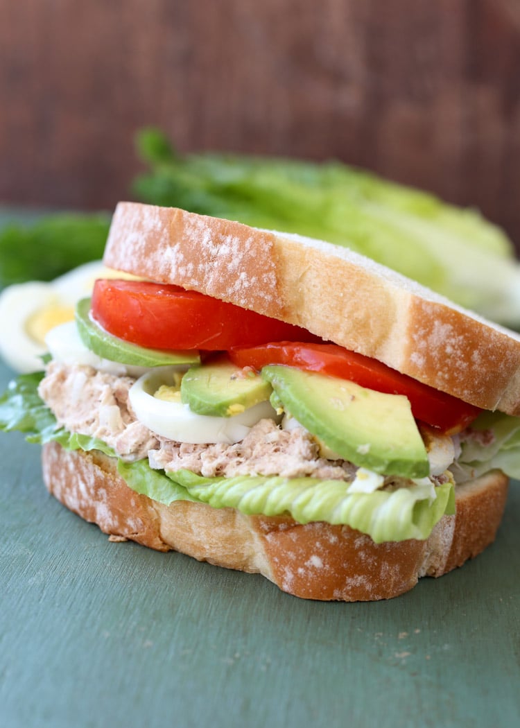 Tuna And Avocado Sandwich