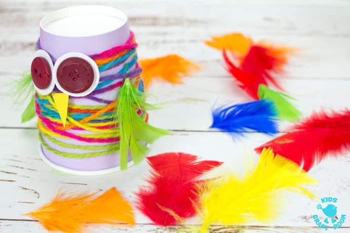 Yarn Owl Cups