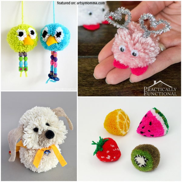 Yarn Pom Pom Inspiration