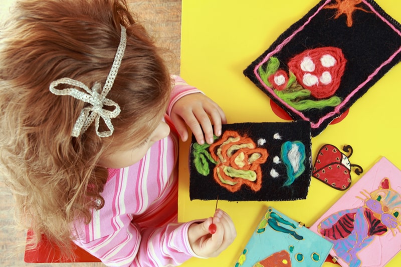 Yarn Crafts For Kids