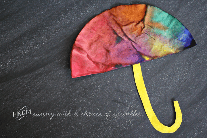 Umbrella Coffee Filter Craft