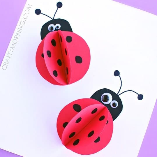 Pop-Up Ladybugs