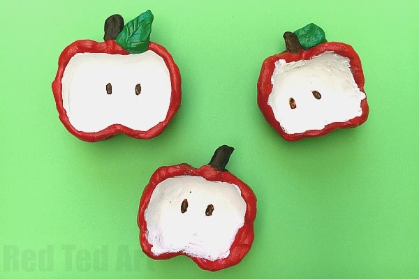 Clay Apple Bowls