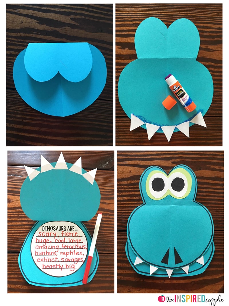 Dinosaur Journal Card