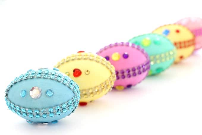 Glam Princess Inspired Easter Eggs